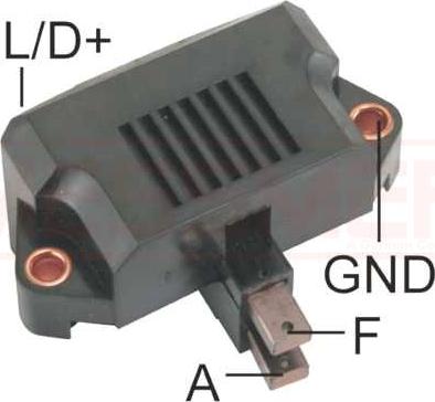 ERA 215832 - Voltage regulator, alternator www.autospares.lv