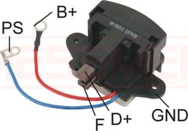 ERA 215362 - Регулятор напряжения, генератор www.autospares.lv