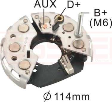 ERA 215315 - Rectifier, alternator www.autospares.lv