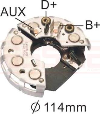 ERA 215313 - Выпрямитель, диодный мост, генератор www.autospares.lv