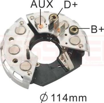 ERA 215312 - Rectifier, alternator www.autospares.lv