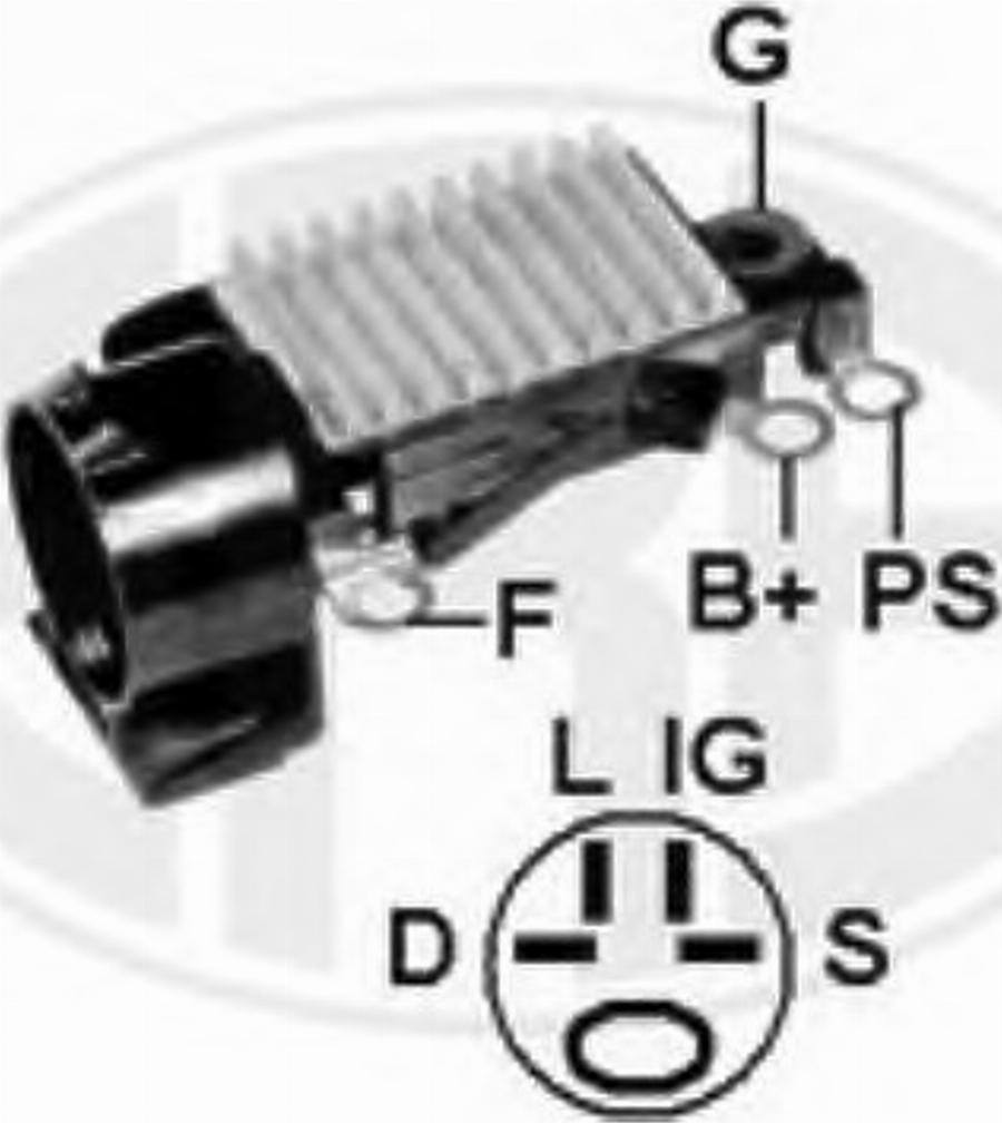 ERA 215385 - Регулятор напряжения, генератор www.autospares.lv