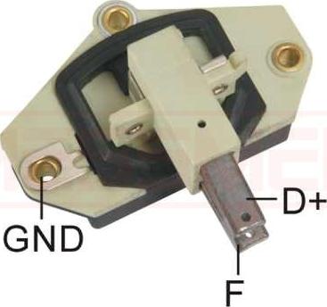 ERA 215 282 - Voltage regulator, alternator www.autospares.lv