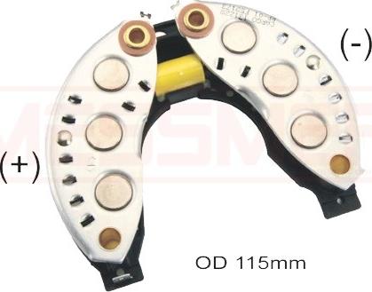 ERA 215746 - Выпрямитель, диодный мост, генератор www.autospares.lv