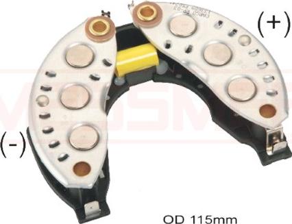 ERA 215747 - Выпрямитель, диодный мост, генератор www.autospares.lv