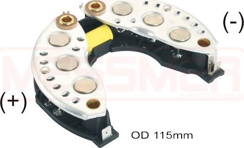 ERA 215754 - Выпрямитель, диодный мост, генератор www.autospares.lv