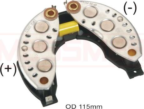 ERA 215756 - Выпрямитель, диодный мост, генератор www.autospares.lv