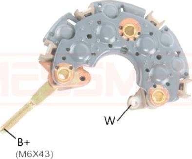 ERA 215715 - Выпрямитель, диодный мост, генератор www.autospares.lv