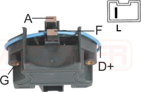 ERA 215731 - Voltage regulator, alternator www.autospares.lv