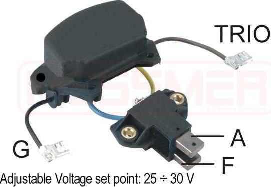 ERA 216008 - Voltage regulator, alternator www.autospares.lv