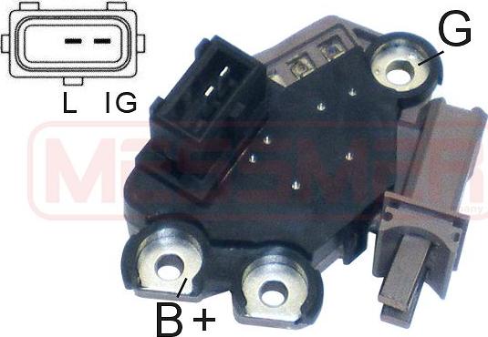 ERA 216010 - Регулятор напряжения, генератор www.autospares.lv