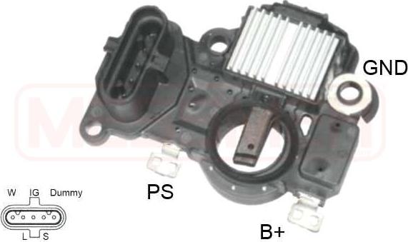 ERA 216131 - Регулятор напряжения, генератор www.autospares.lv