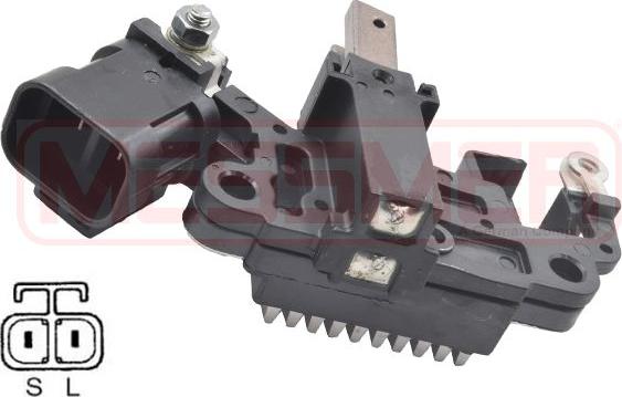 ERA 216333 - Регулятор напряжения, генератор www.autospares.lv