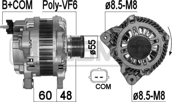 ERA 210996A - Ģenerators autospares.lv