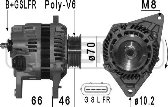 ERA 210952A - Ģenerators autospares.lv