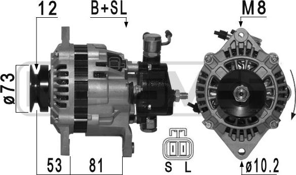 ERA 210962A - Ģenerators autospares.lv