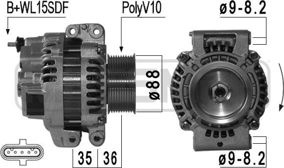 ERA 210917 - Ģenerators autospares.lv