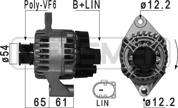 ERA 210936 - Ģenerators www.autospares.lv