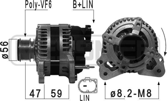 ERA 210974 - Ģenerators autospares.lv