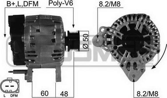 ERA 210498 - Ģenerators autospares.lv