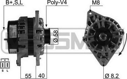 ERA 210492A - Ģenerators autospares.lv