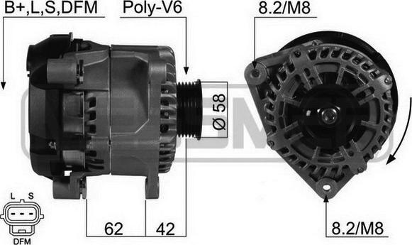 ERA 210459 - Ģenerators autospares.lv