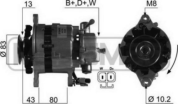 ERA 210455A - Ģenerators autospares.lv