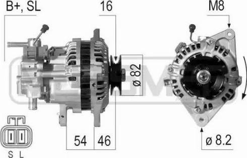 ERA 210461 - Alternator www.autospares.lv