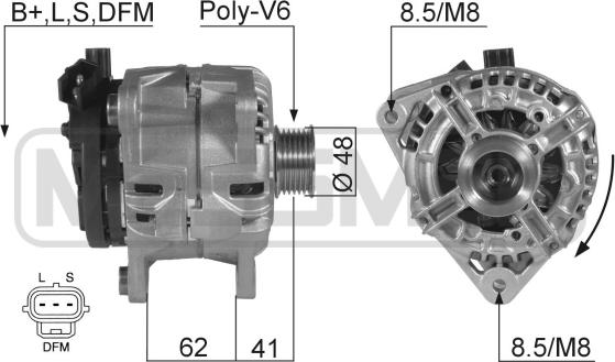 ERA 210409A - Ģenerators www.autospares.lv