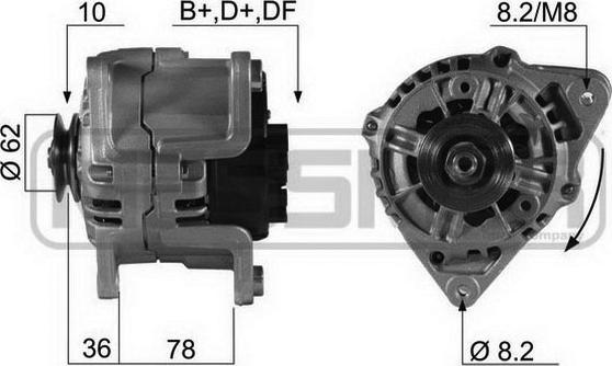 ERA 210418 - Alternator www.autospares.lv