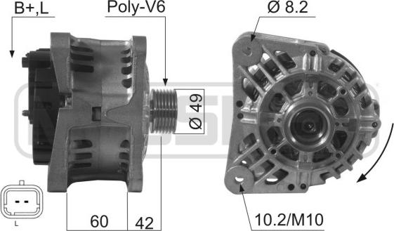 ERA 210480 - Ģenerators autospares.lv