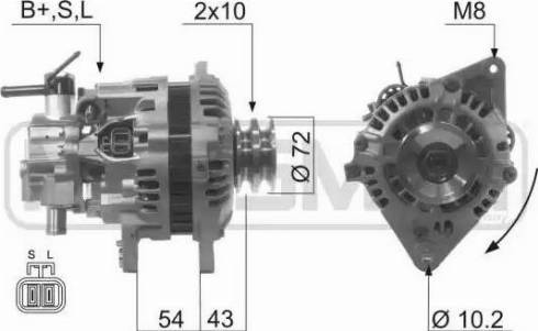 ERA 210595 - Ģenerators autospares.lv