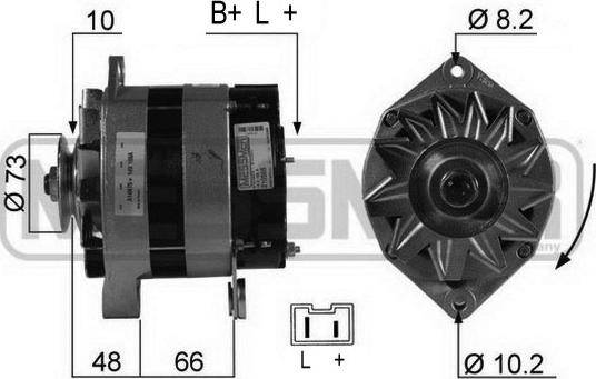 ERA 210565R - Ģenerators www.autospares.lv