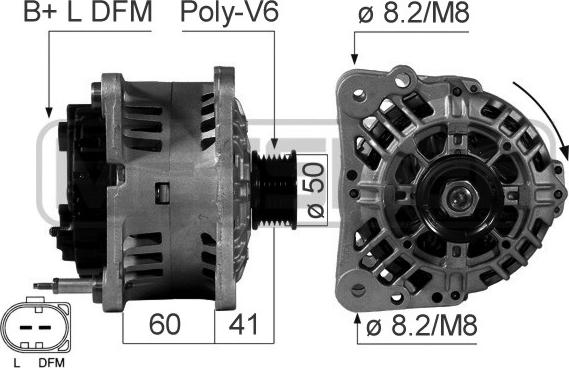 ERA 210568 - Ģenerators autospares.lv