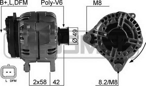 ERA 210567 - Ģenerators autospares.lv