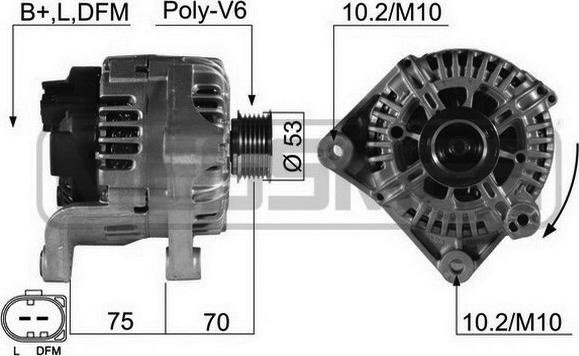 ERA 210506 - Ģenerators autospares.lv