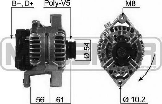 ERA 210584 - Ģenerators autospares.lv