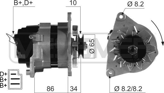 ERA 210588 - Ģenerators www.autospares.lv