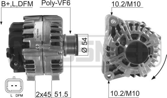 ERA 210520 - Ģenerators autospares.lv