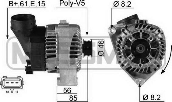 ERA 210522 - Ģenerators www.autospares.lv