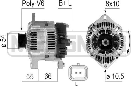 ERA 210570A - Ģenerators autospares.lv