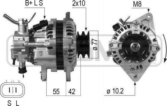 ERA 210644 - Alternator www.autospares.lv