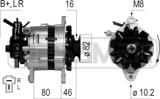 ERA 210654 - Ģenerators www.autospares.lv