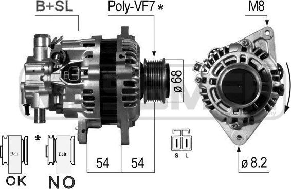 ERA 210656A - Ģenerators autospares.lv