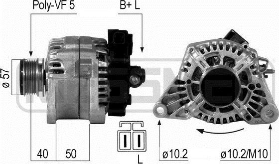 ERA 210651 - Alternator www.autospares.lv