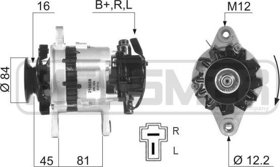 ERA 210608 - Ģenerators www.autospares.lv