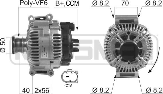 ERA 210614 - Ģenerators www.autospares.lv