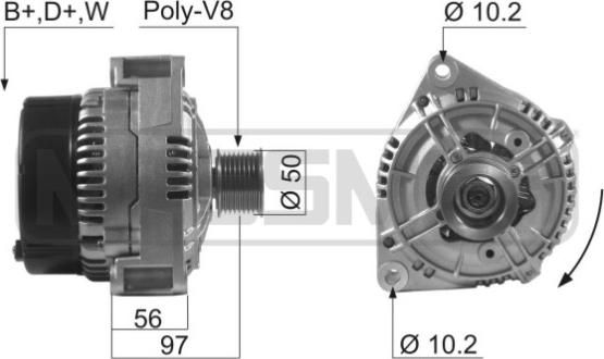 ERA 210618A - Генератор www.autospares.lv