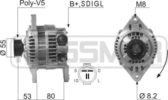 ERA 210626A - Ģenerators www.autospares.lv