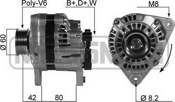 ERA 210090 - Генератор www.autospares.lv